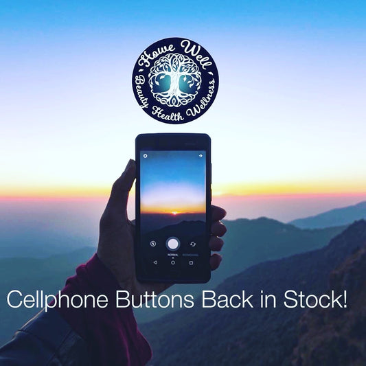 Anti-EMF Orgonite Cell Phone Buttons